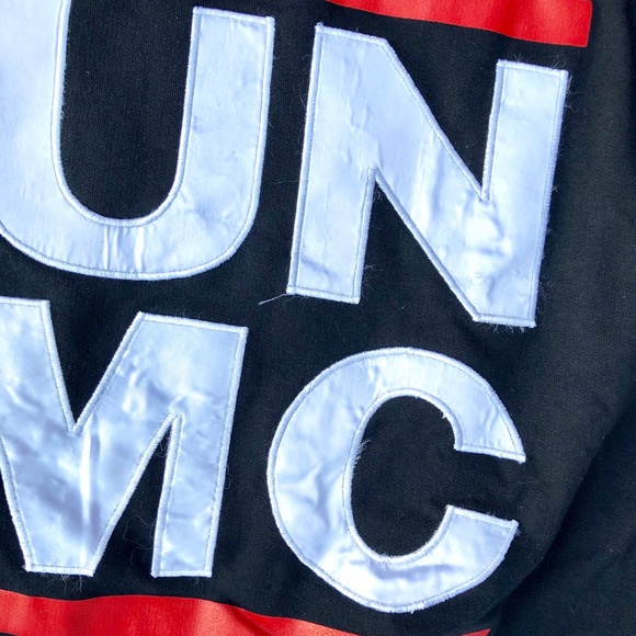 🎤🎤 Vintage 90s Run DMC Adidas Sweatshirt - Picture 3 of 8